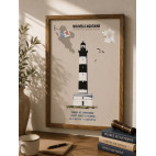 AFFICHE PHARE DE CHASSIRON- Saint Denis d'Oléron - Nouvelle-Aquitaine