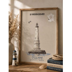 CORDOUAN LIGHTHOUSE POSTER  - Gironde