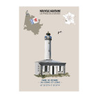AFFICHE PHARE DE RICHARD - Jau Dignac et Loirac - Gironde