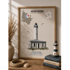 AFFICHE PHARE DE RICHARD - Jau Dignac et Loirac - Gironde
