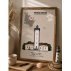 AFFICHE PHARE DE LA GRAVE - Verdon-sur-Mer - Gironde