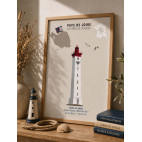 AFFICHE PHARE DU GÂBIO  - Pays de Loire