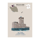 LÁMINA DE LA TOUR DE ARUNDEL - Les Sables  (Pays de Loire)