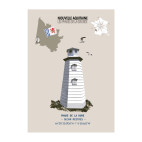 LA HUME LIGHTHOUSE POSTER  - Nouvelle-Aquitaine