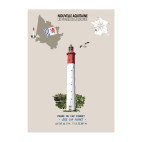 CAP FERRET LIGHTHOUSE POSTER  - Nouvelle-Aquitaine