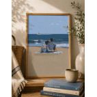 LÁMINA "JUNTOS FRENTE AL MAR"