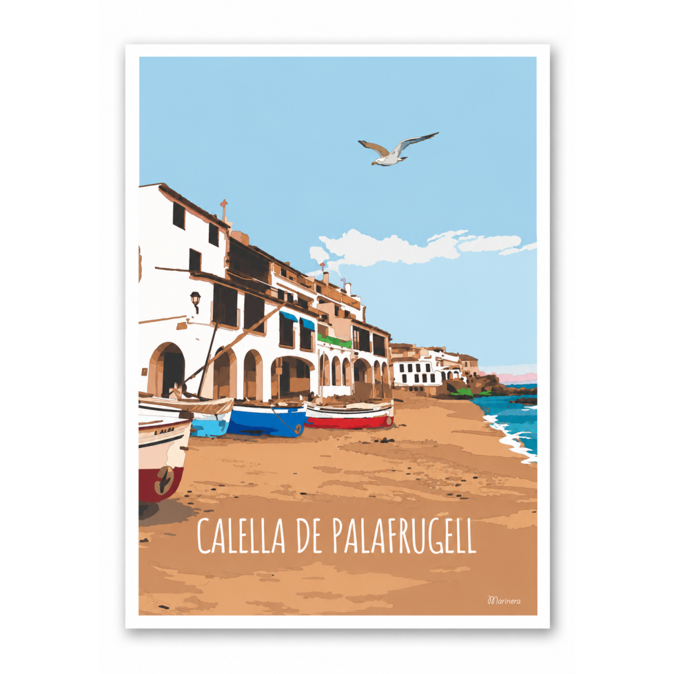 LÁMINA "CALELLA DE PALAFRUGELL"