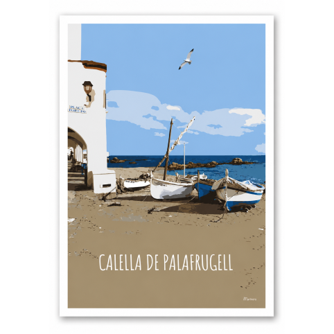 LÁMINA "CALELLA DE PALAFRUGELL"