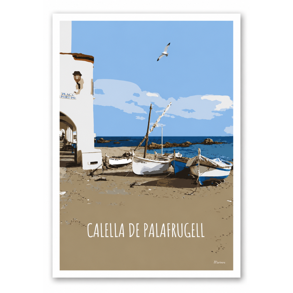 LÁMINA "CALELLA DE PALAFRUGELL"
