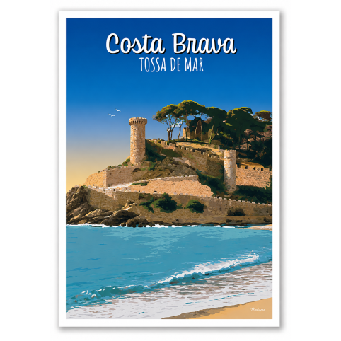 AFFICHE "TOSSA DE MAR"