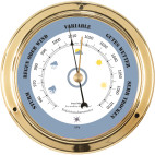 BAROMÈTRE EN LAITON IMEX MARINE 11,5 cm