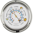 IMEX MARINE CHROME BRASS BAROMETER 11,5 cm
