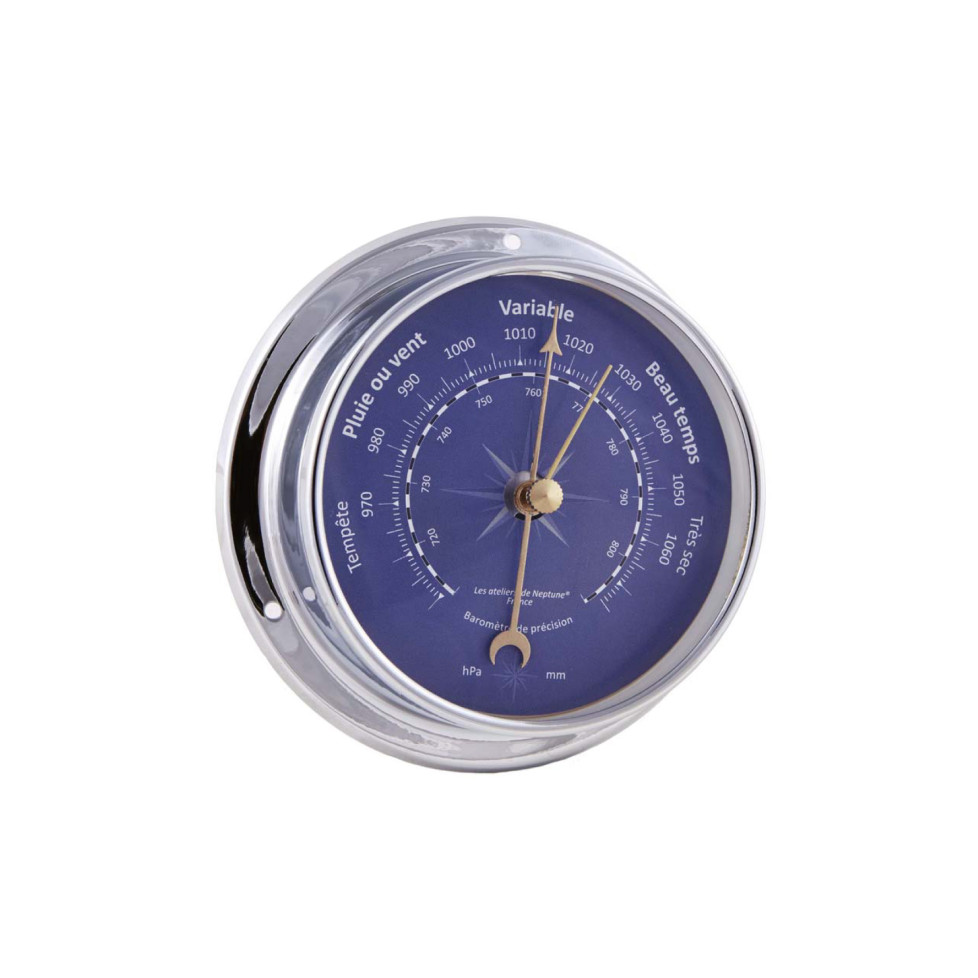 IMEX MARINE CHROME BRASS BAROMETER 11,5 cm