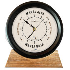 DESKTOP TIDE INDICATOR ON WOODEN BASE