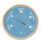 BAROMÈTRE CADRE EN BOIS IMEX MARINE 22,5 cm