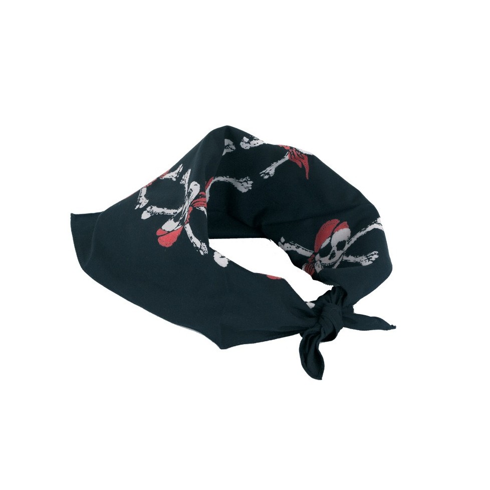Bandana/Foulard Carré Homme 90x90 Cm - Soie Artificielle - Style Rétro & Respirant - Motif Discret