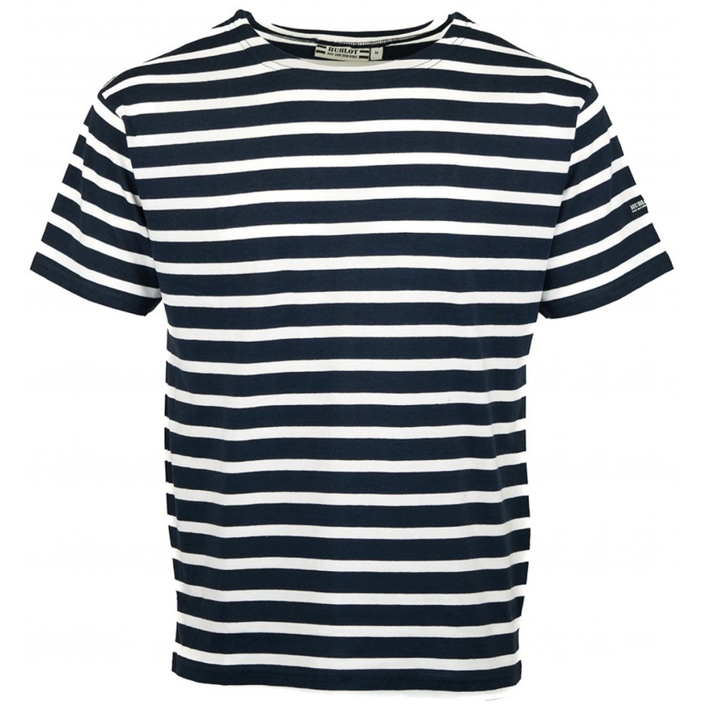 TEE-SHIRT MARINIÈRE RAYÉ HOMME HUBLOT "REGATE"