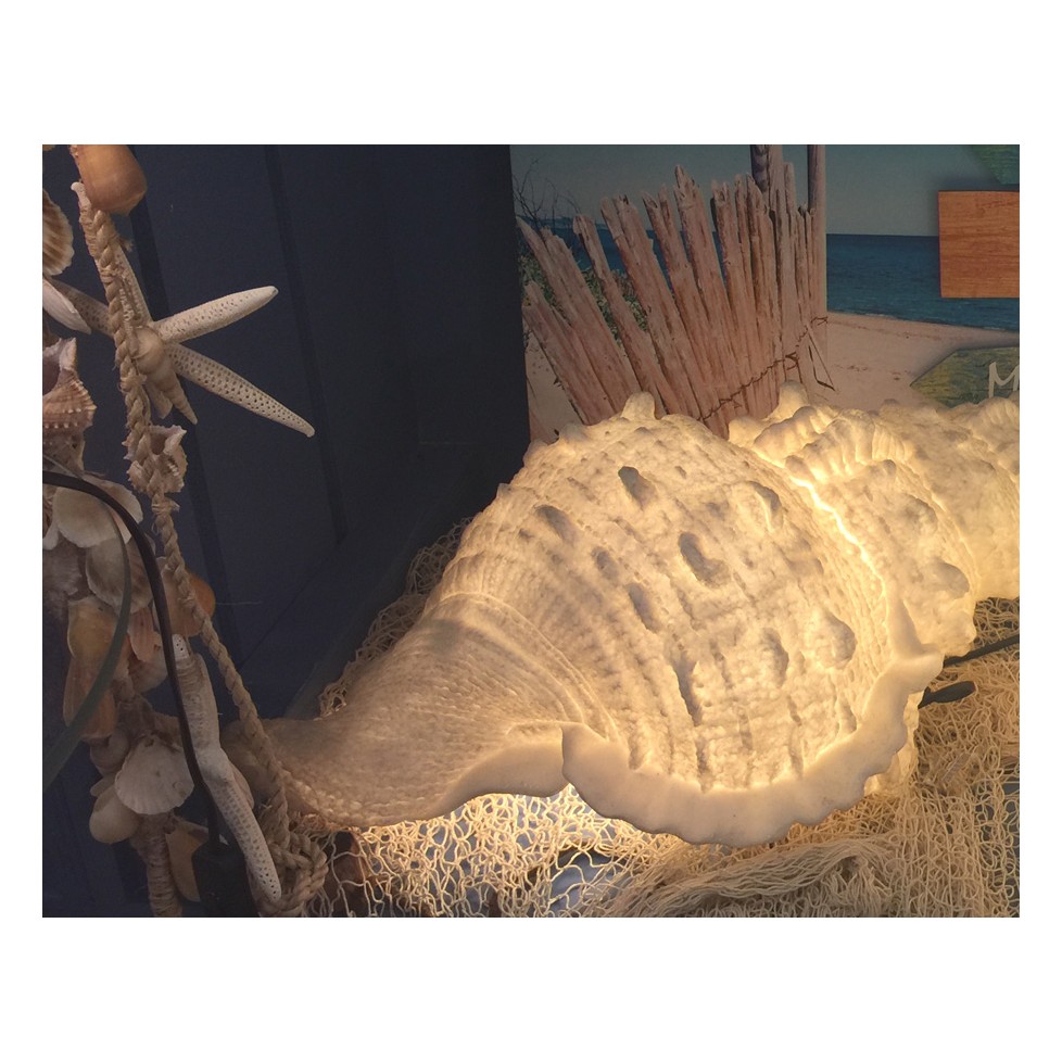 CONCH SHELL LAMP