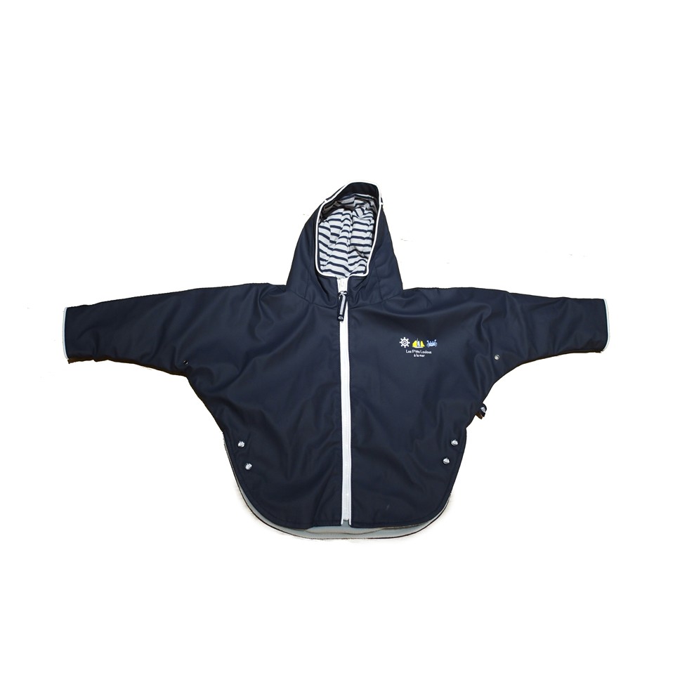 Cape Manteau Impermeable Polaire Bebe Typhon Tailles 6 23 Mois