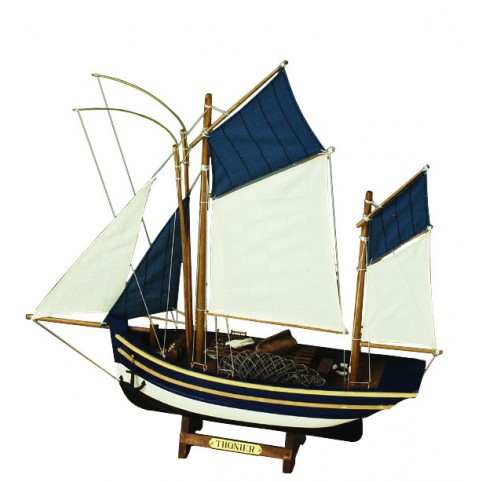 MadDeco - Maquette bateau - Cutter de pêche - Bateau de pêche