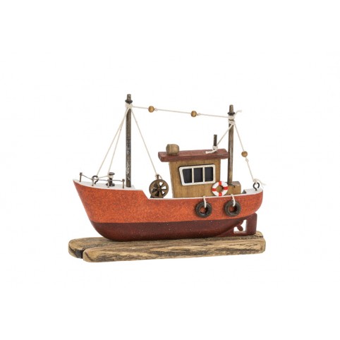 Maqueta de barco pesquero en madera – Enbata – Ropa marinera Moda