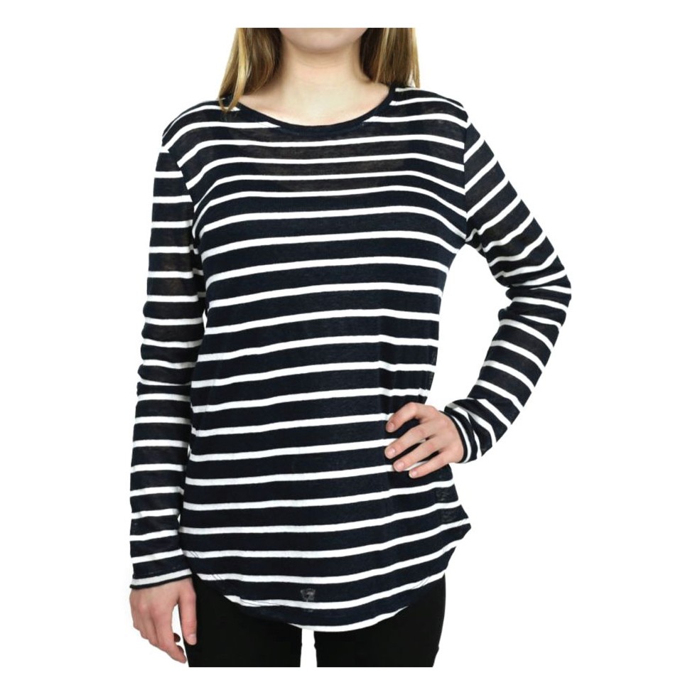 CAMISETA MARINERA MUJER RAYAS MARINO-BLANCO \
