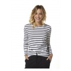 "PÊCHEUR" CAMISETA MARINERA MUJER RAYAS BLANCO-MARINO Hublot Mode Marine