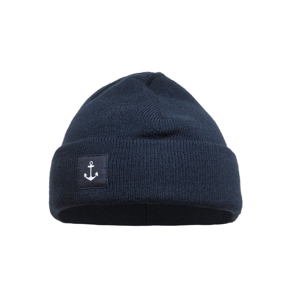 GORRO MARINERO AZUL MARINO ANCLA