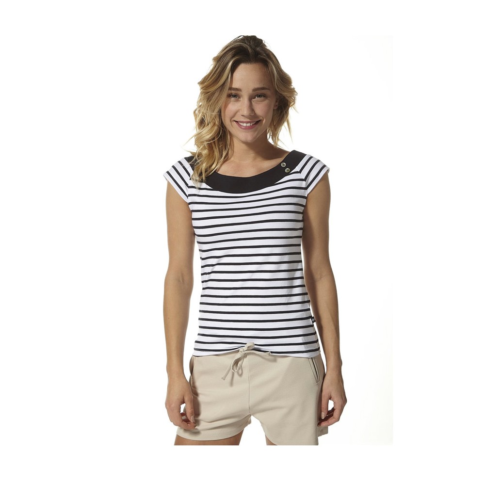 EDNA T SHIRT MARIN RAYE POUR FEMME Hublot Mode Marine