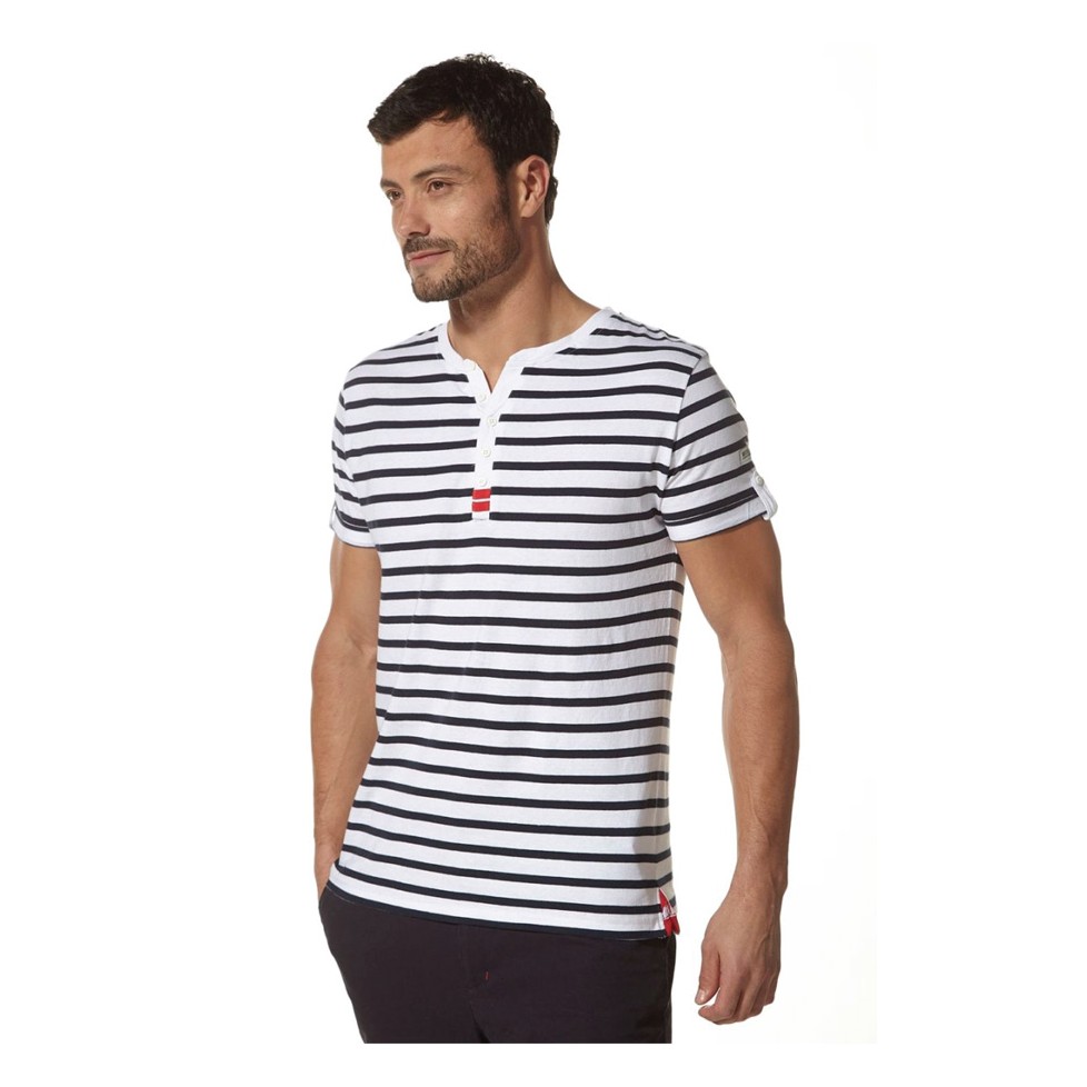 camiseta rayas marineras hombre