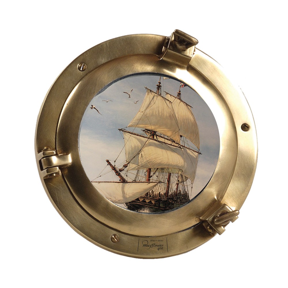 NAUTICAL PORTHOLE PHOTO FRAME « MAYFLOWER