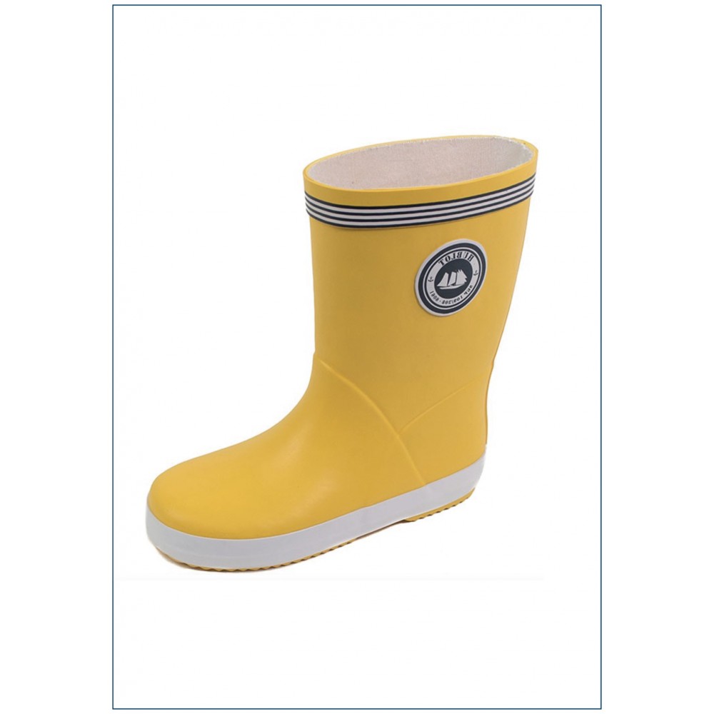 botte jaune enfant