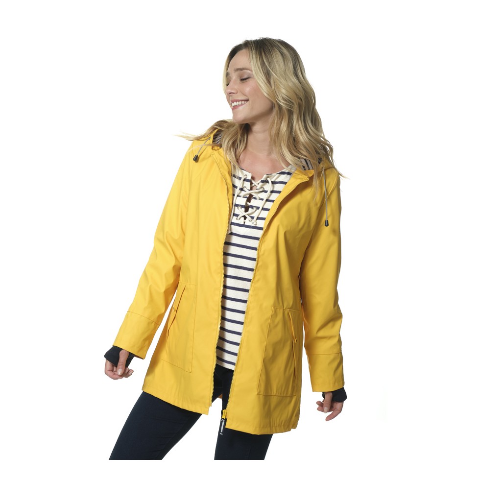 Hublot Mode MarineADORA CHAQUETA CHUBASQUERO AMARILLO MUJER