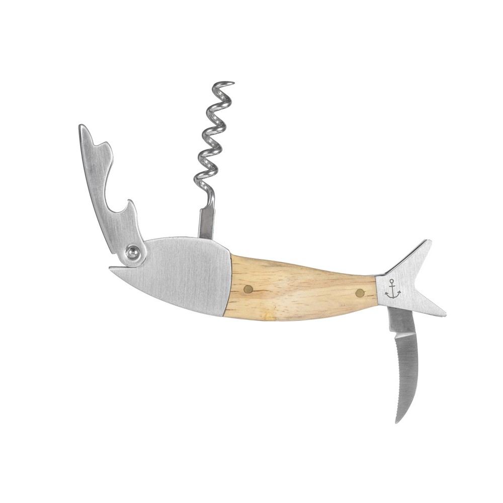 Décapsuleur Vintage En Forme De Poisson Articulé - Occasion, Objet De Collection Original