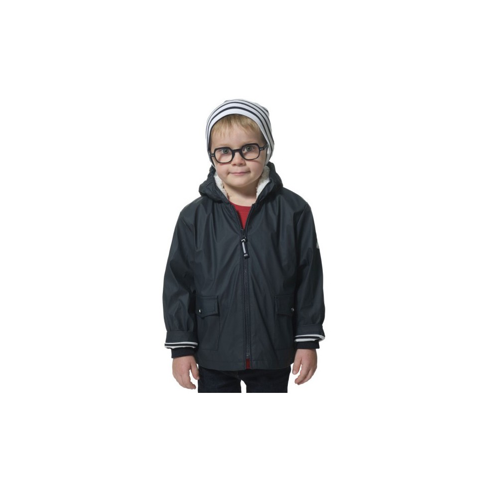 kids navy raincoat