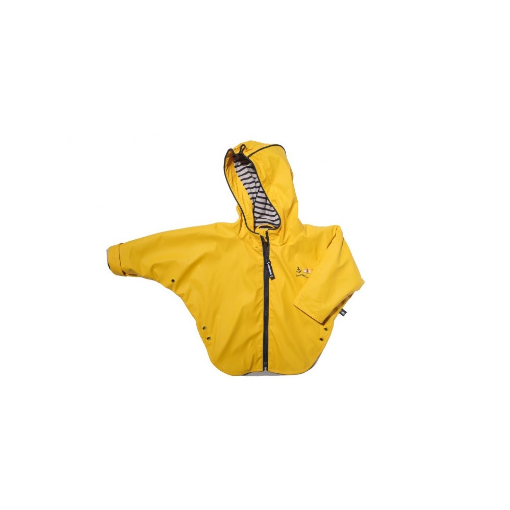 Cape Impermeable Polaire Jaune Kaio Bebe