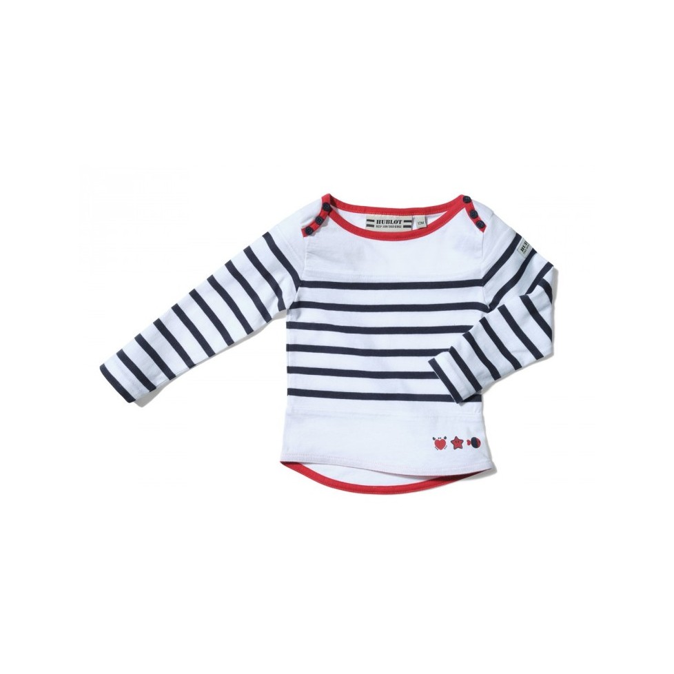 Camiseta Marinera Manga Larga 3 4 Bebe Lupi Print Camiseta Marinera Manga Larga 3 4 Bebe Lupi Print