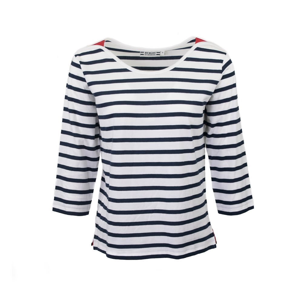 Camisa Casual De Rayas Azul Marino Y Blanco 06492-0050 MIRTO