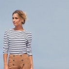 "PÊCHEUR" CAMISETA MARINERA MUJER RAYAS BLANCO-MARINO Hublot Mode Marine