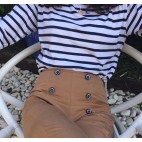 "PÊCHEUR" CAMISETA MARINERA MUJER RAYAS BLANCO-MARINO Hublot Mode Marine