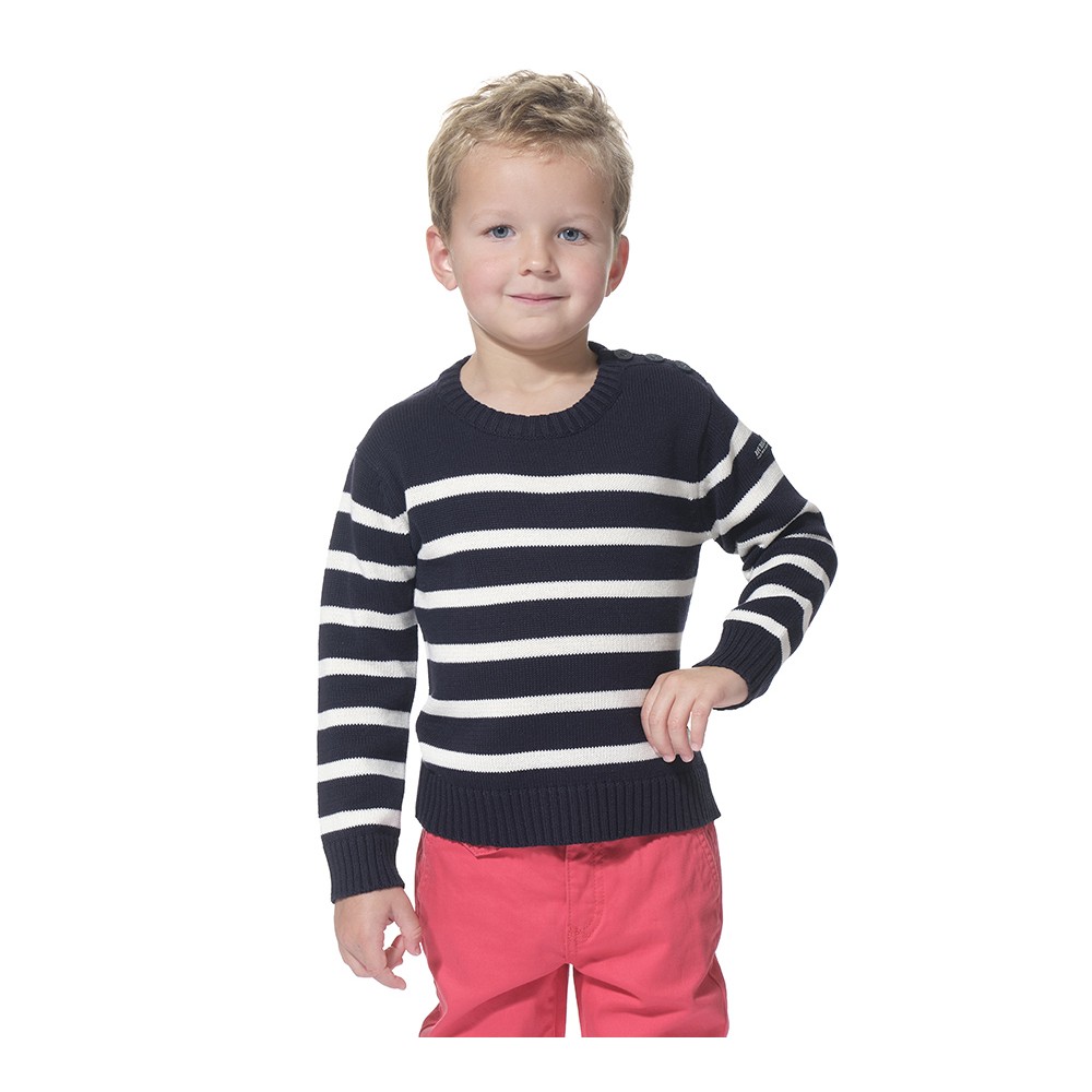 JERSEY DE RAYAS AZULES Y BLANCAS