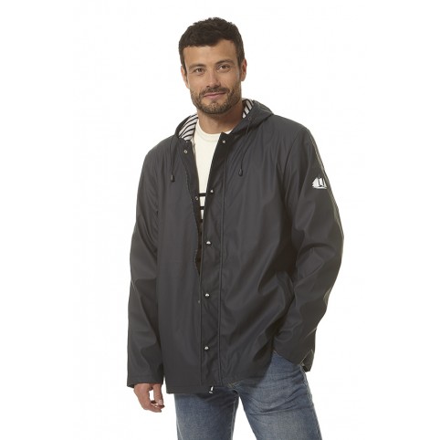 OLIVIER CHUBASQUERO IMPERMEABLE NÁUTICO HOMBRE AZUL MARINO