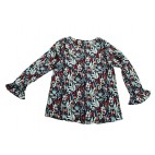 "FOSCA" WOMEN'S NAUTICAL FLOWERS  SHIRT