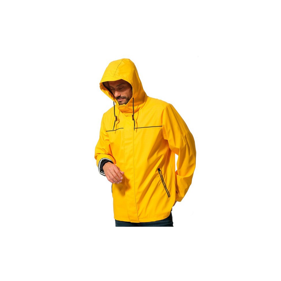 Schmuddelwedda Chubasquero, Amarillo Solar-271, XXL Para Hombre