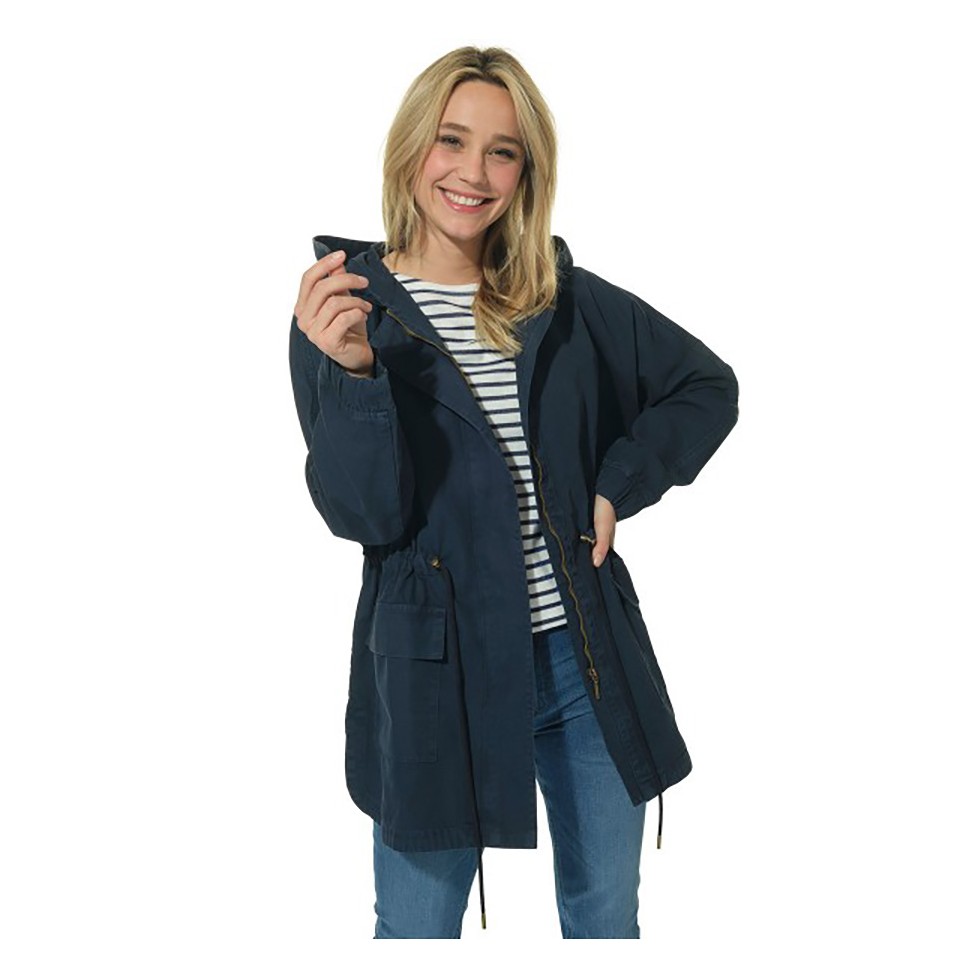 WOMEN'S NAVY BLUE NAUTICAL JACKET "TRUDY"