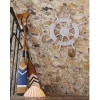 Barre à roue décorative en wengé, idée cadeau pour un boss ou chef