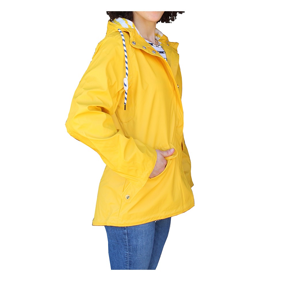 "ADORA" CHAQUETA CHUBASQUERO AMARILLO MUJER