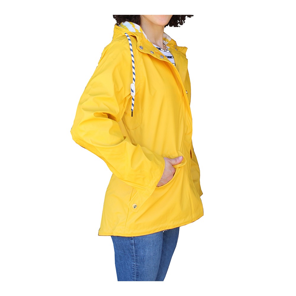 Desfiladero En Vivo Monografía CHAQUETA CHUBASQUERO AMARILLO MUJER "ADORA"