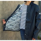 "TSUNAMI" CIRÉ MIXTE IMPERMÉABLE BLEU MARIN