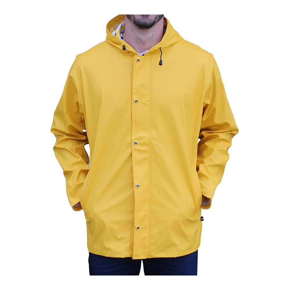 YELLOW UNISEX RAINCOAT "TSUNAMI"